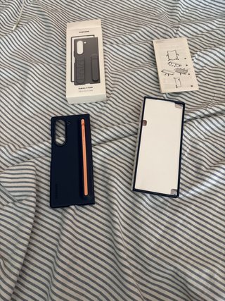 Samsung Galaxy Z Fold 6 Custodia per S pen blu