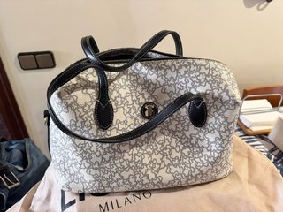 Bolso Tous Original Gris y Blanco