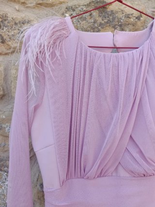 Vestido Rosa Nude Talla XL