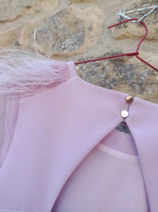 Vestido Rosa Nude Talla XL