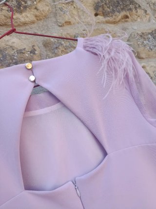 Vestido Rosa Nude Talla XL