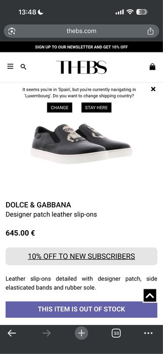 D&G 100% piel Negro zapas sin cordones T.40 (22)
