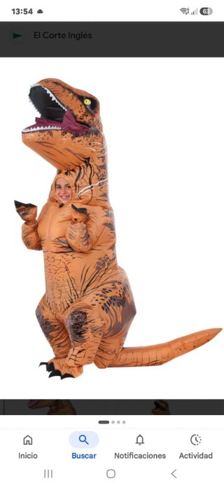 Disfraz Hinchable de T-Rex