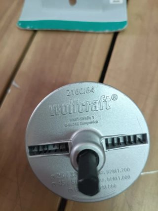 wolfcraft juego de 7 piezas de sierras de corona