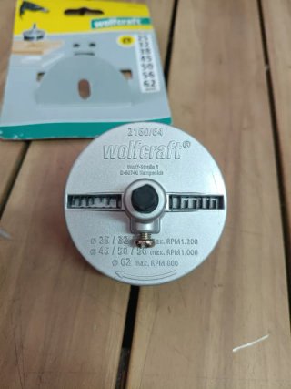 wolfcraft juego de 7 piezas de sierras de corona