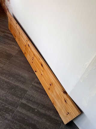 Tablero macizo pino 40x240x2,8 cm