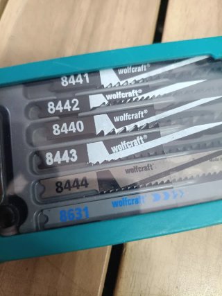 Juego 10 hojas sierra calar wolfcraft 8631