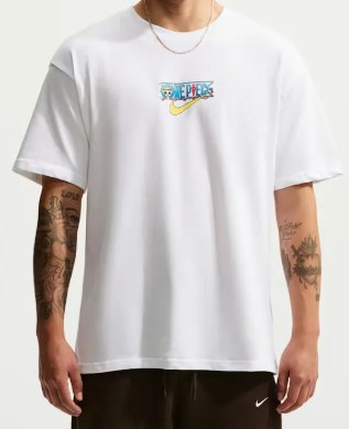 Nike Nike x One Piece Graphic T-Shirt White