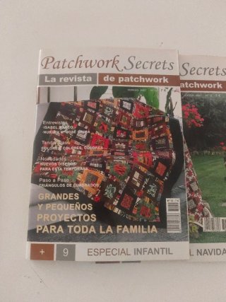 Lote 3 revistas PATCHWORK