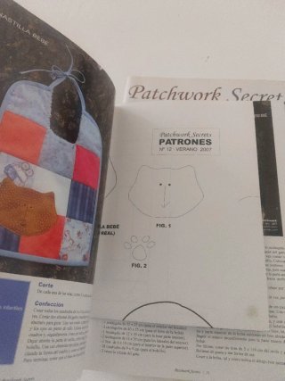 Lote 3 revistas PATCHWORK
