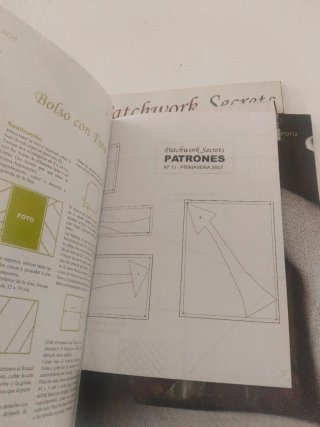 Lote 3 revistas PATCHWORK