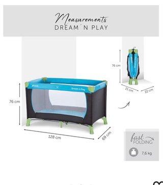 Cuna de viaje Hauck Dream n Play