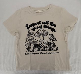 Camiseta Pull&Bear Beige Talla M