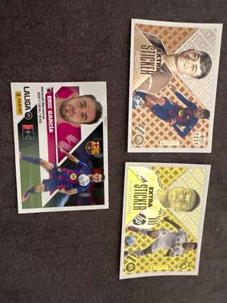 Sticker Extra Kylian Mbappé,Pedri,Eric Garcia