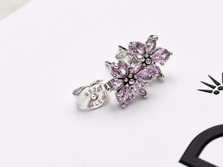 Pendientes Pandora Flor Rosa