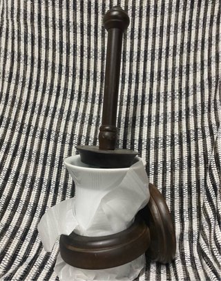 Toallero de Anilla de Madera