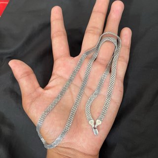 Cadena Plata 925 TejidoChino (Cuanto dinero tenes)
