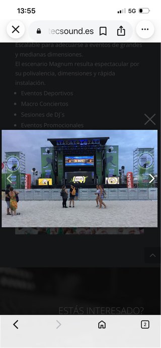 Camión Escenario Rígido para Eventos