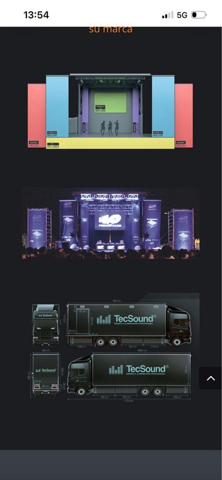 Camión Escenario Rígido para Eventos