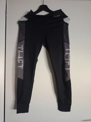 Mallas Deportivas Negras