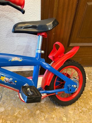 Bicicleta Spiderman para niños 3-4 años
