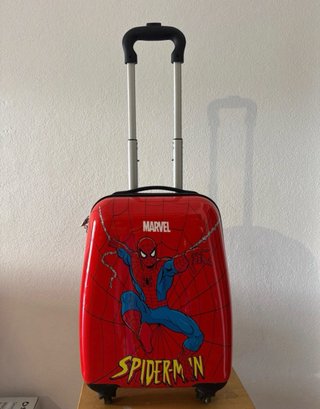 Mini Maleta Infantil Spider-Man con 4 ruedas