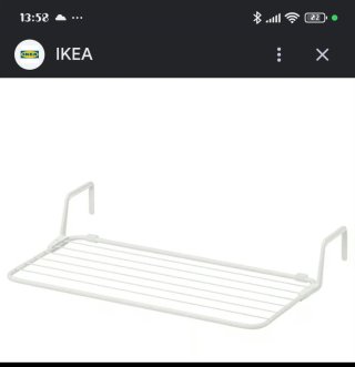 Tendedero para radiador IKEA