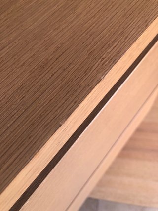 Cajonera Ikea Malm 2 cajones madera clara