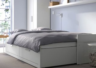 Cama Diván IKEA BRIMNES Extensible con 2 Cajones