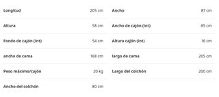 Cama Diván IKEA BRIMNES Extensible con 2 Cajones