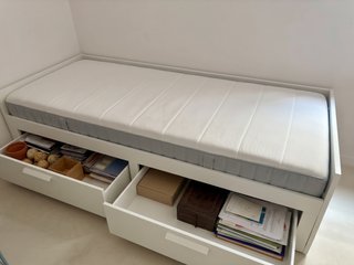 Cama Diván IKEA BRIMNES Extensible con 2 Cajones