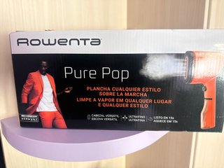 Rowenta Pure Pop Plancha Vapor Portátil