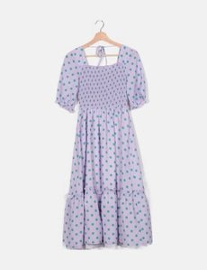 Vestido Lila de Lunares