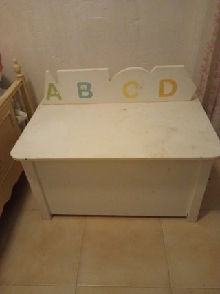 Baúl Infantil Blanco