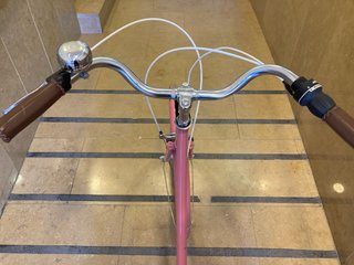 Bicicleta infantil rosa  ROBBIN