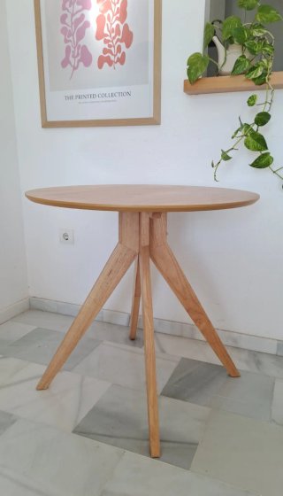 Mesa redonda madera SKLUM