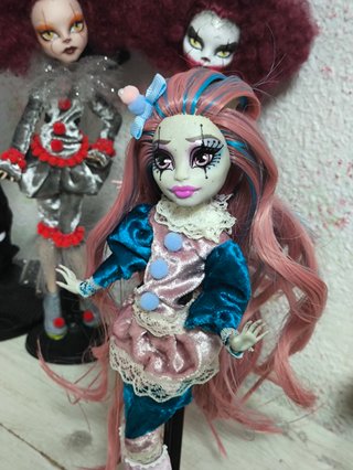 Monster High Rochelle Payaso OOAK skullector