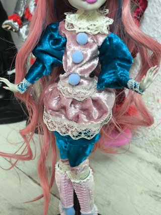Monster High Rochelle Payaso OOAK skullector