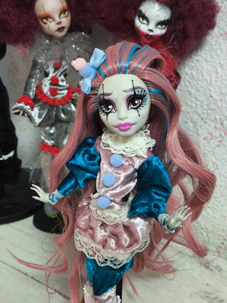 Monster High Rochelle Payaso OOAK skullector
