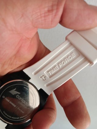 Reloj Cronógrafo Time Force Negro y Blanco