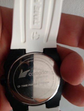 Reloj Cronógrafo Time Force Negro y Blanco