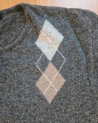 Jersey de Lana Gris Torradas Talla M