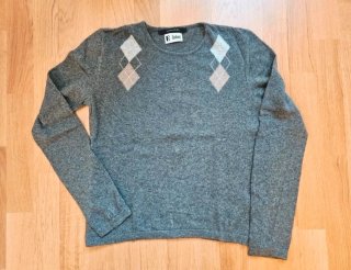 Jersey de Lana Gris Torradas Talla M