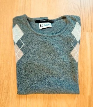 Jersey de Lana Gris Torradas Talla M