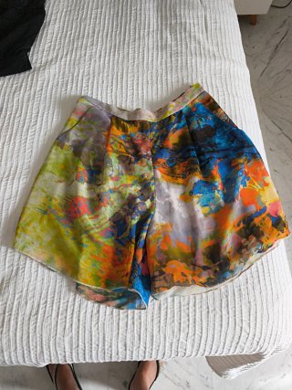 Bermudas de Gasa Estampadas