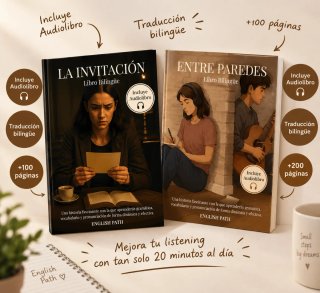 2 audiolibros english path inglés