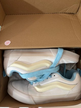 Vans Knu Skool Glow White/Blue Talla 42
