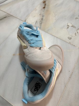 Vans Knu Skool Glow White/Blue Talla 42