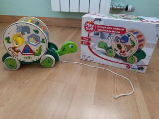 Tortuga de arrastre con encajable Playtive