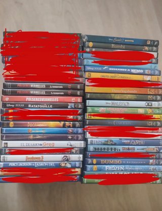 Pack DVDs Películas Familiares
